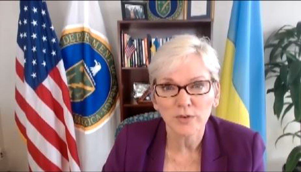 U.S. Energy Secretary Jennifer Granholm talks about New Orleans being chosen to participate in...