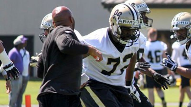 The Saints couldn't afford to keep left tackle Terron Armstead this offseason.