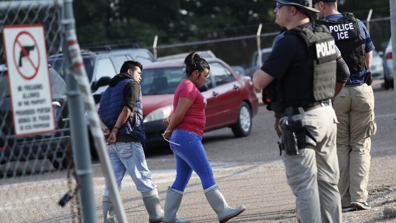 ICE raids took place Wednesday morning at seven locations across Mississippi