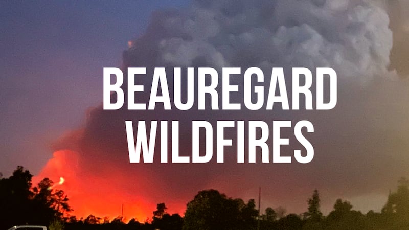 Beauregard wildfires