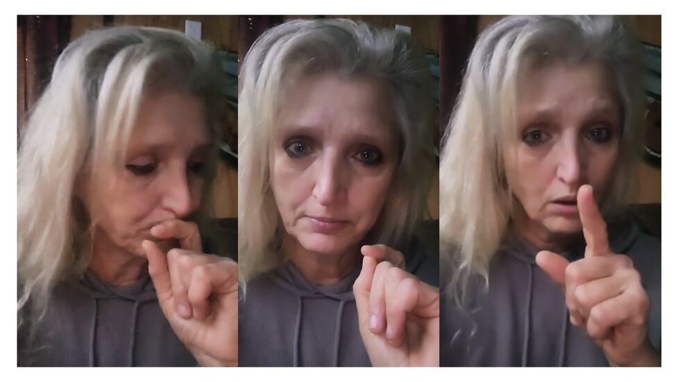 Teresa Perry took to Facebook several times during the ordeal, sometimes becoming emotional.