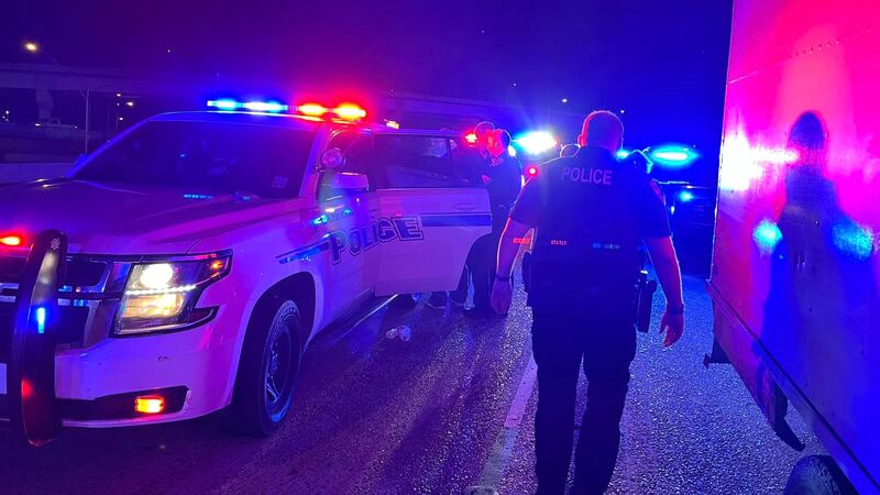 Two individuals are in custody after leading police on a chase that began at the Walmart on...