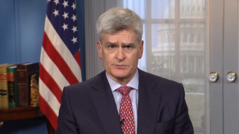 Sen. Bill Cassidy from Capitol Hill.