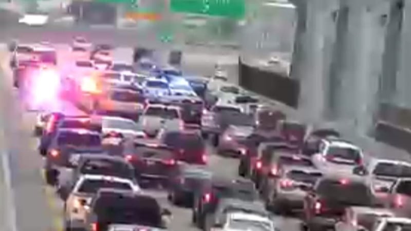 West Bank traffic into Downtown New Orleans is snarled Monday morning after an accident. ...