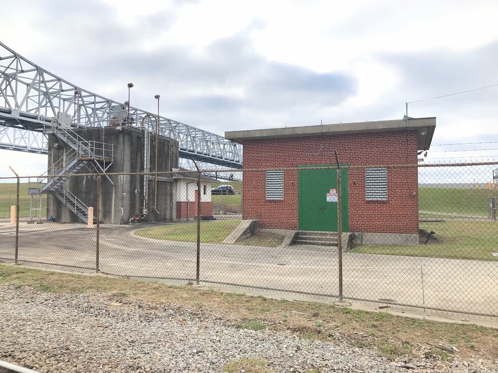 Sewerage and Water Board Algiers Intake No. 2 pump station is shown on Oct. 12, 2023. The...