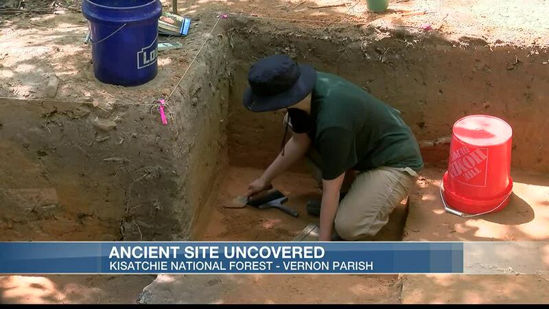 Unique findings dating back 12 thousand years uncovered in Kistachie National Forest