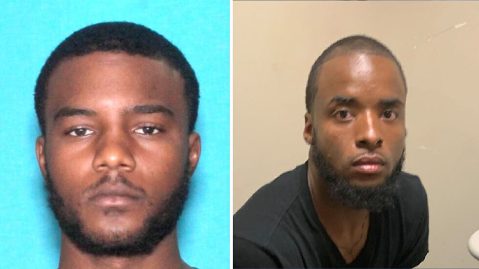 Police say Tahj Matthews (left) and Maurice Holmes (right) drove past Lawrence Herr three...