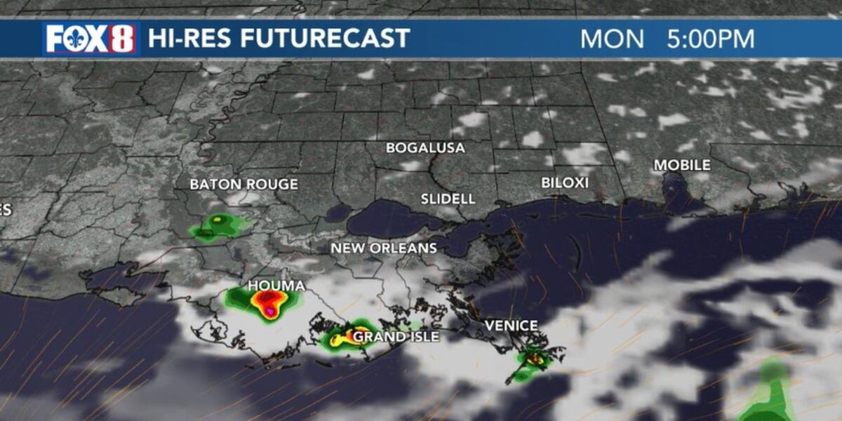 Summertime pattern of heat, daytime thunderstorms return to